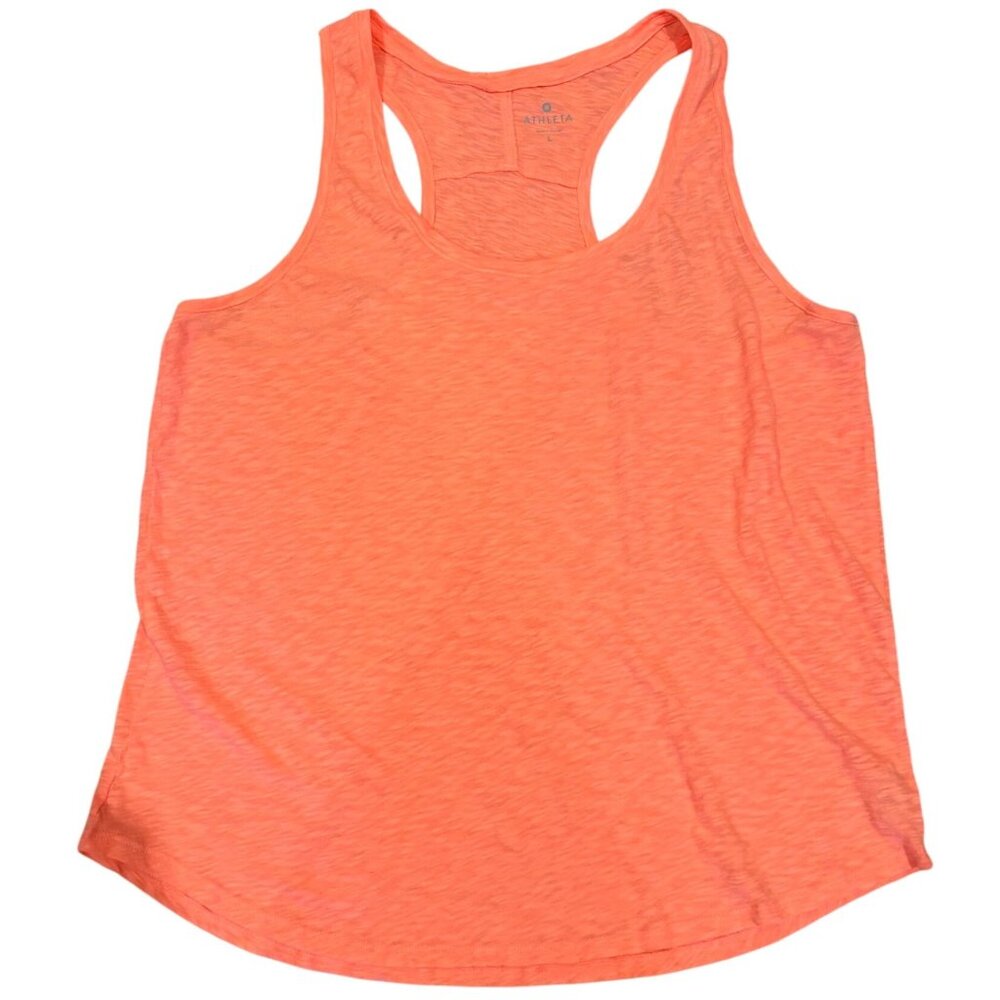 Athleta Racerback Slub Tank Top Size Large